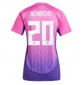 Maillot de football Réplique Allemagne Benjamin Henrichs #20 Extérieur Femme Europe 2024 Manche Courte