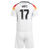 Maillot de football Réplique Allemagne Florian Wirtz #17 Domicile Enfant Europe 2024 Manche Courte (+ Pantalon court)