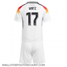 Maillot de football Réplique Allemagne Florian Wirtz #17 Domicile Enfant Europe 2024 Manche Courte (+ Pantalon court)