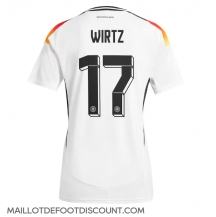 Maillot de football Réplique Allemagne Florian Wirtz #17 Domicile Europe 2024 Manche Courte