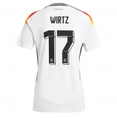 Maillot de football Réplique Allemagne Florian Wirtz #17 Domicile Femme Europe 2024 Manche Courte