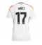 Maillot de football Réplique Allemagne Florian Wirtz #17 Domicile Femme Europe 2024 Manche Courte