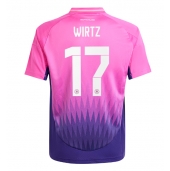 Maillot de football Réplique Allemagne Florian Wirtz #17 Extérieur Europe 2024 Manche Courte