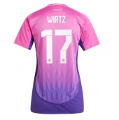 Maillot de football Réplique Allemagne Florian Wirtz #17 Extérieur Femme Europe 2024 Manche Courte