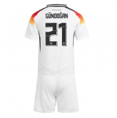 Maillot de football Réplique Allemagne Ilkay Gundogan #21 Domicile Enfant Europe 2024 Manche Courte (+ Pantalon court)