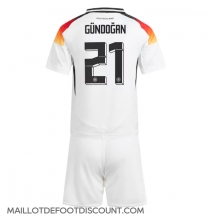 Maillot de football Réplique Allemagne Ilkay Gundogan #21 Domicile Enfant Europe 2024 Manche Courte (+ Pantalon court)