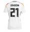 Maillot de football Réplique Allemagne Ilkay Gundogan #21 Domicile Europe 2024 Manche Courte