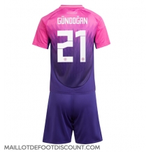 Maillot de football Réplique Allemagne Ilkay Gundogan #21 Extérieur Enfant Europe 2024 Manche Courte (+ Pantalon court)