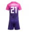 Maillot de football Réplique Allemagne Ilkay Gundogan #21 Extérieur Enfant Europe 2024 Manche Courte (+ Pantalon court)