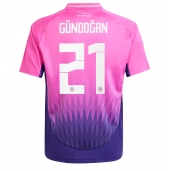 Maillot de football Réplique Allemagne Ilkay Gundogan #21 Extérieur Europe 2024 Manche Courte