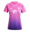 Maillot de football Réplique Allemagne Ilkay Gundogan #21 Extérieur Femme Europe 2024 Manche Courte