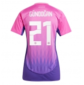 Maillot de football Réplique Allemagne Ilkay Gundogan #21 Extérieur Femme Europe 2024 Manche Courte