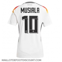 Maillot de football Réplique Allemagne Jamal Musiala #10 Domicile Europe 2024 Manche Courte