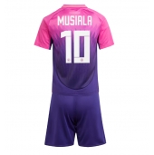 Maillot de football Réplique Allemagne Jamal Musiala #10 Extérieur Enfant Europe 2024 Manche Courte (+ Pantalon court)