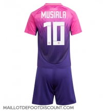 Maillot de football Réplique Allemagne Jamal Musiala #10 Extérieur Enfant Europe 2024 Manche Courte (+ Pantalon court)