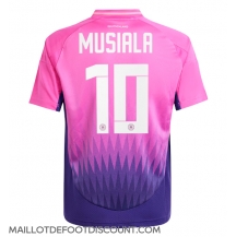 Maillot de football Réplique Allemagne Jamal Musiala #10 Extérieur Europe 2024 Manche Courte