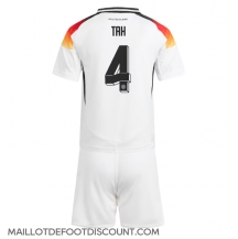 Maillot de football Réplique Allemagne Jonathan Tah #4 Domicile Enfant Europe 2024 Manche Courte (+ Pantalon court)