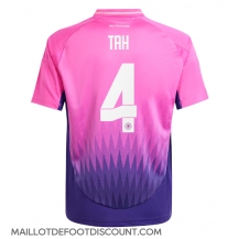 Maillot de football Réplique Allemagne Jonathan Tah #4 Extérieur Europe 2024 Manche Courte