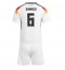 Maillot de football Réplique Allemagne Joshua Kimmich #6 Domicile Enfant Europe 2024 Manche Courte (+ Pantalon court)