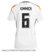 Maillot de football Réplique Allemagne Joshua Kimmich #6 Domicile Femme Europe 2024 Manche Courte