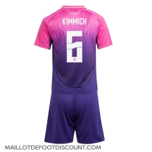 Maillot de football Réplique Allemagne Joshua Kimmich #6 Extérieur Enfant Europe 2024 Manche Courte (+ Pantalon court)