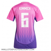 Maillot de football Réplique Allemagne Joshua Kimmich #6 Extérieur Femme Europe 2024 Manche Courte