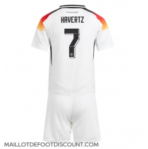 Maillot de football Réplique Allemagne Kai Havertz #7 Domicile Enfant Europe 2024 Manche Courte (+ Pantalon court)