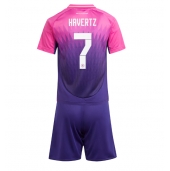 Maillot de football Réplique Allemagne Kai Havertz #7 Extérieur Enfant Europe 2024 Manche Courte (+ Pantalon court)