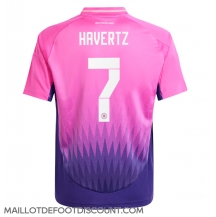 Maillot de football Réplique Allemagne Kai Havertz #7 Extérieur Europe 2024 Manche Courte