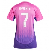 Maillot de football Réplique Allemagne Kai Havertz #7 Extérieur Femme Europe 2024 Manche Courte