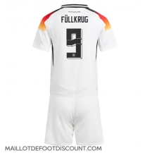 Maillot de football Réplique Allemagne Niclas Fullkrug #9 Domicile Enfant Europe 2024 Manche Courte (+ Pantalon court)