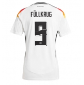 Maillot de football Réplique Allemagne Niclas Fullkrug #9 Domicile Femme Europe 2024 Manche Courte