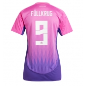 Maillot de football Réplique Allemagne Niclas Fullkrug #9 Extérieur Femme Europe 2024 Manche Courte