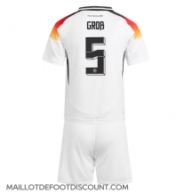 Maillot de football Réplique Allemagne Pascal Gross #5 Domicile Enfant Europe 2024 Manche Courte (+ Pantalon court)