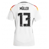 Maillot de football Réplique Allemagne Thomas Muller #13 Domicile Europe 2024 Manche Courte