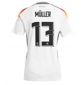 Maillot de football Réplique Allemagne Thomas Muller #13 Domicile Femme Europe 2024 Manche Courte