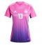 Maillot de football Réplique Allemagne Thomas Muller #13 Extérieur Femme Europe 2024 Manche Courte