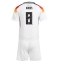 Maillot de football Réplique Allemagne Toni Kroos #8 Domicile Enfant Europe 2024 Manche Courte (+ Pantalon court)