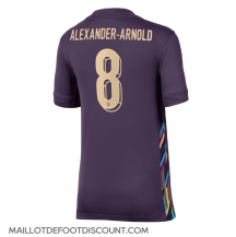 Maillot de football Réplique Angleterre Alexander-Arnold #8 Extérieur Femme Europe 2024 Manche Courte