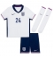 Maillot de football Réplique Angleterre Cole Palmer #24 Domicile Enfant Europe 2024 Manche Courte (+ Pantalon court)