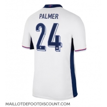 Maillot de football Réplique Angleterre Cole Palmer #24 Domicile Europe 2024 Manche Courte