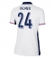 Maillot de football Réplique Angleterre Cole Palmer #24 Domicile Femme Europe 2024 Manche Courte