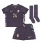 Maillot de football Réplique Angleterre Cole Palmer #24 Extérieur Enfant Europe 2024 Manche Courte (+ Pantalon court)