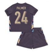 Maillot de football Réplique Angleterre Cole Palmer #24 Extérieur Enfant Europe 2024 Manche Courte (+ Pantalon court)