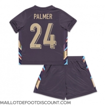 Maillot de football Réplique Angleterre Cole Palmer #24 Extérieur Enfant Europe 2024 Manche Courte (+ Pantalon court)