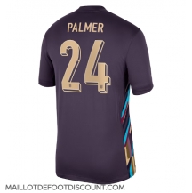 Maillot de football Réplique Angleterre Cole Palmer #24 Extérieur Europe 2024 Manche Courte