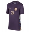 Maillot de football Réplique Angleterre Cole Palmer #24 Extérieur Femme Europe 2024 Manche Courte