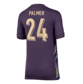 Maillot de football Réplique Angleterre Cole Palmer #24 Extérieur Femme Europe 2024 Manche Courte