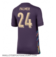 Maillot de football Réplique Angleterre Cole Palmer #24 Extérieur Femme Europe 2024 Manche Courte