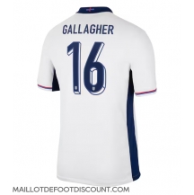 Maillot de football Réplique Angleterre Conor Gallagher #16 Domicile Europe 2024 Manche Courte